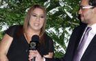 Marisol Ansanelli declarando a los medios de comunicación